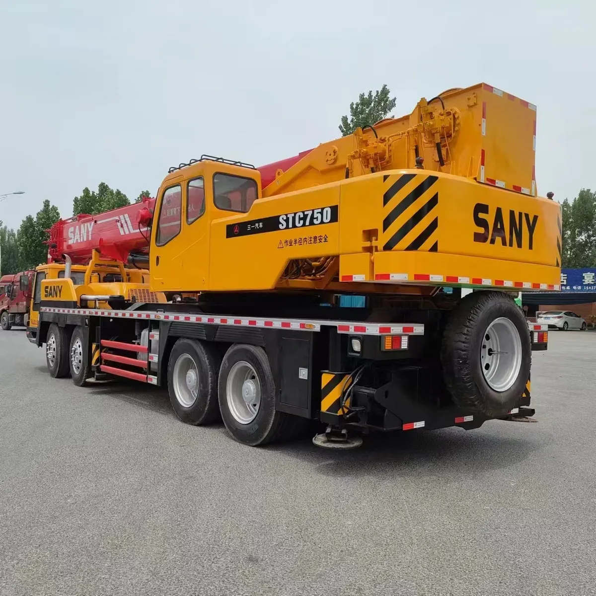 Imagen del producto SANY STC750 grúa móvil 75 toneladas