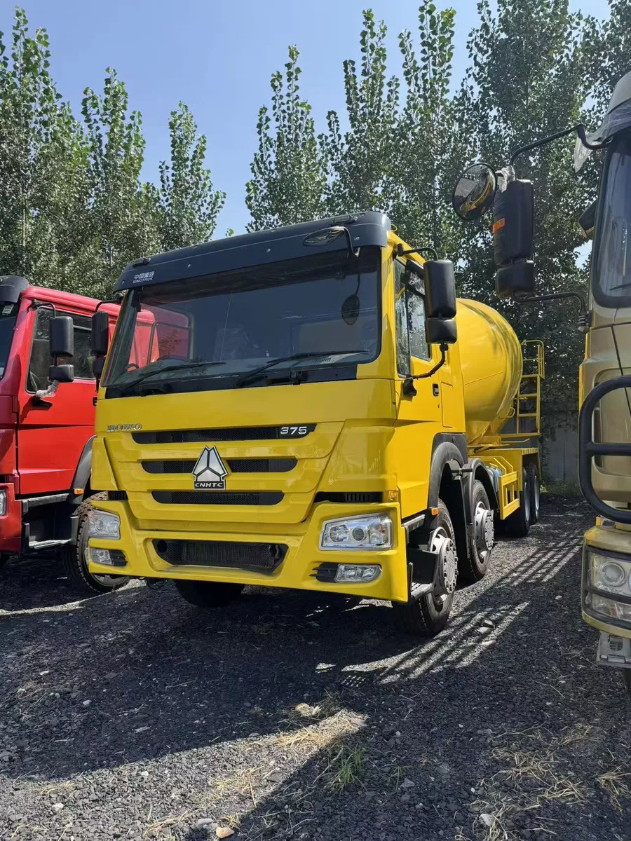 Camión hormigonera HOWO 8×4 375HP — imágenes de detalles del producto
